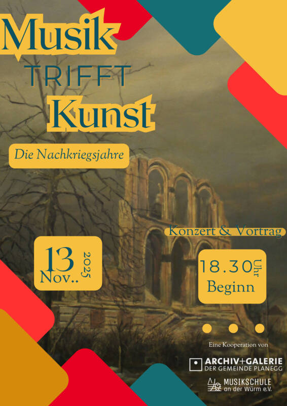 Plakat Musikschule