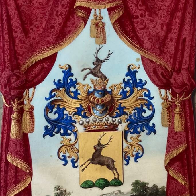 Wappen von Hirsch