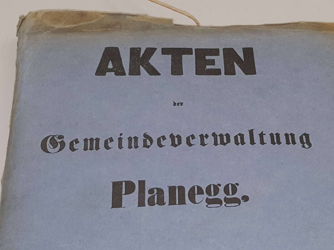 Akten Planegg, Archiv